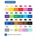 AM CST24: Amos Colorix Silky Twisters 24 Colours